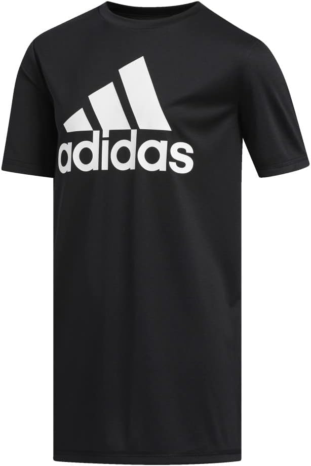 adidas Boys Short Sleeve Logo Tee T-Shirt