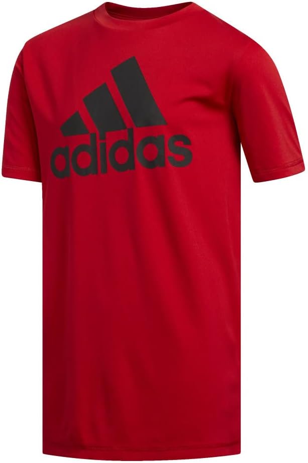 adidas Boys Short Sleeve Logo Tee T-Shirt