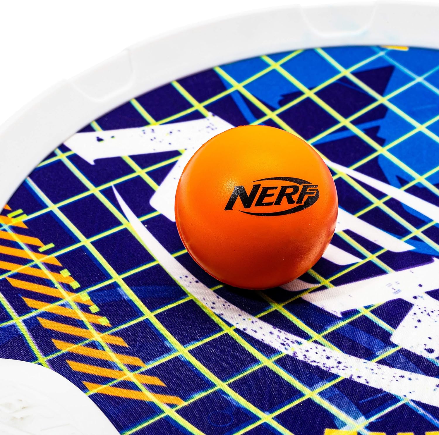 NERF Foam Tennis Set for Kids - 2 Player Kids Tennis Set - Jumbo Rackets and Foam Tennis Ball - Indoor Tennis Set - (2) Rackets and Foam Ball Included