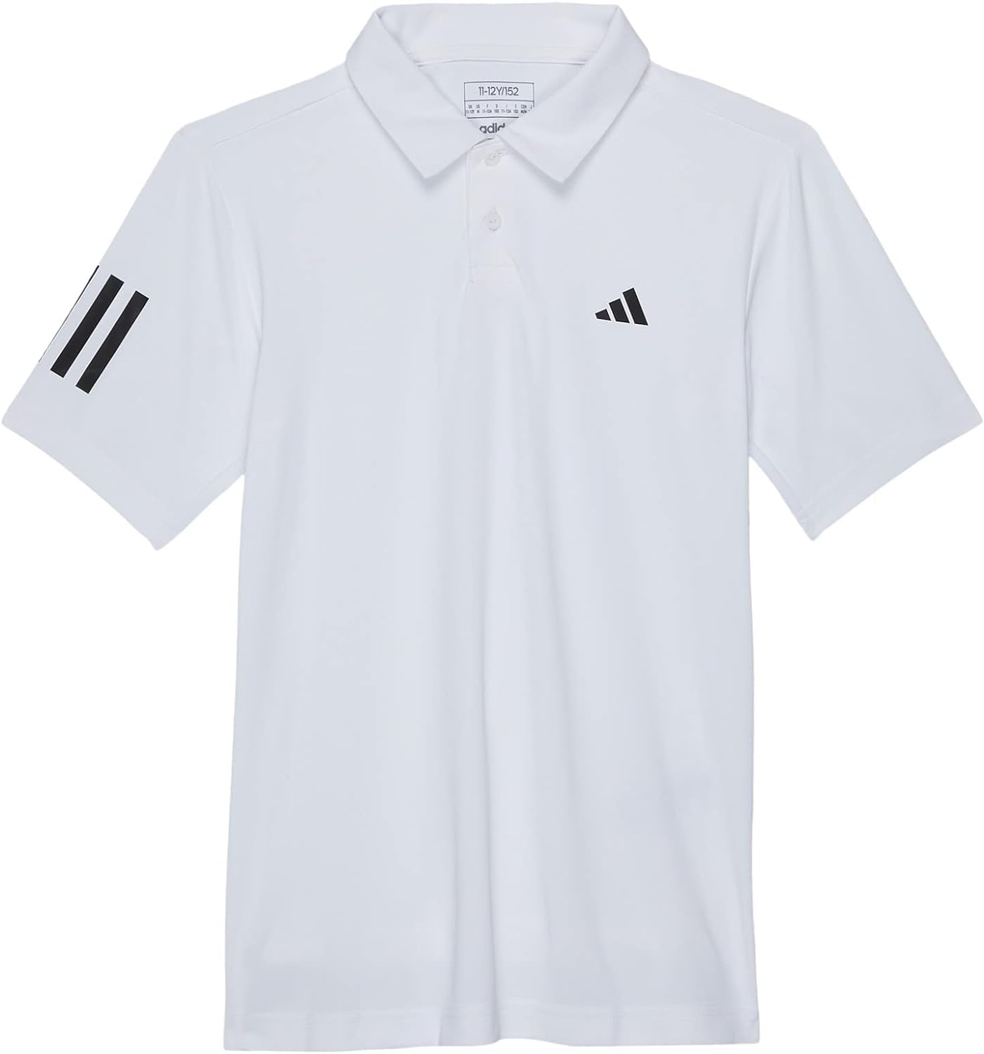 adidas Boys Club Tennis 3-Stripes Polo Shirt