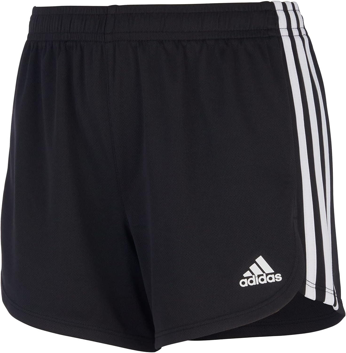 adidas Girls 3 Stripe Pacer Mesh Short