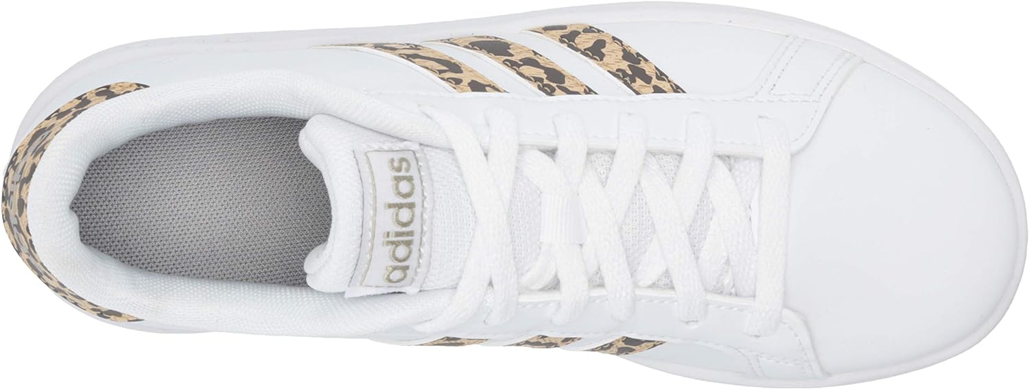 adidas Unisex-Child Grand Court Lace and Top Strap Cartoon Shoes Tennis