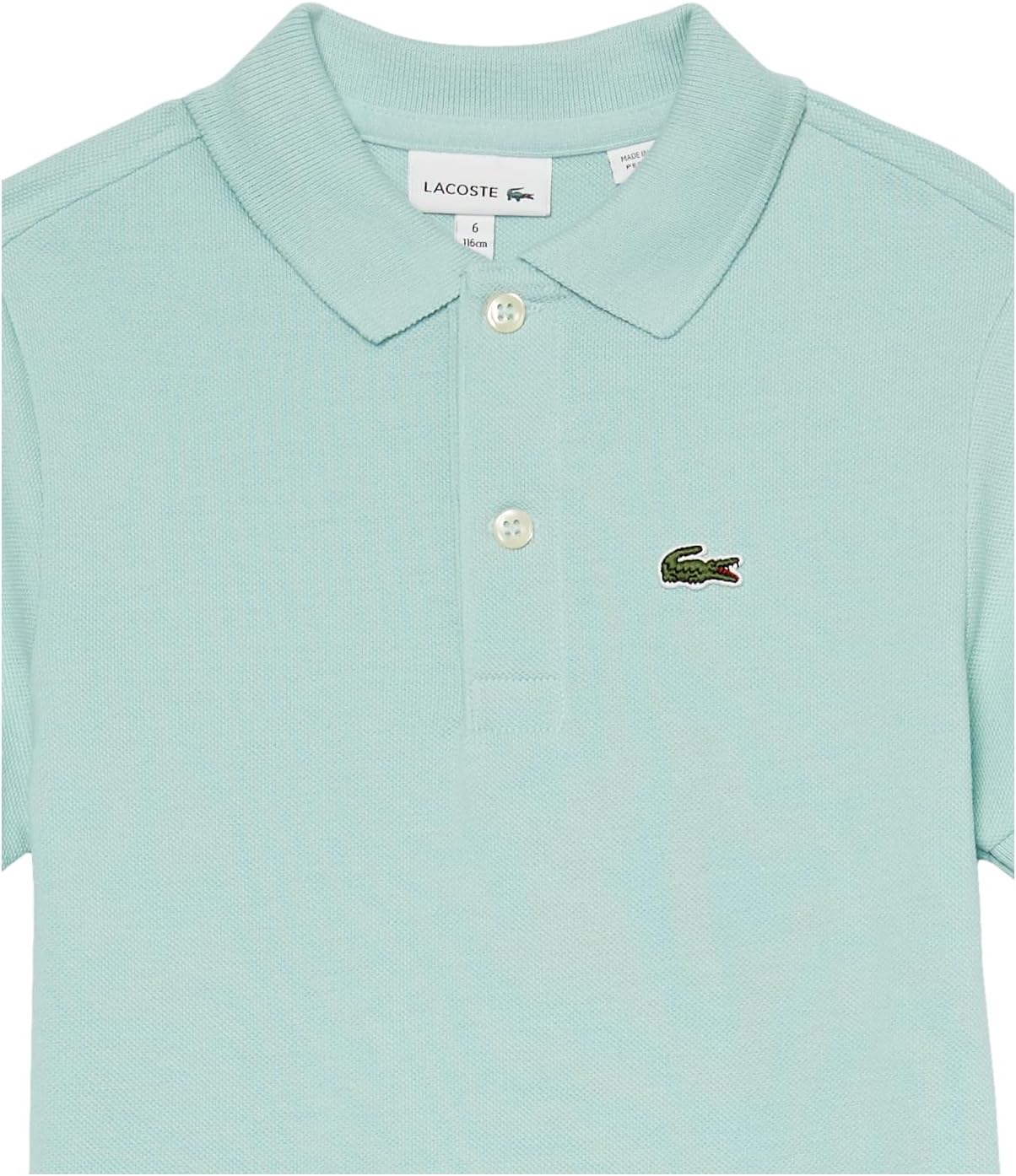 Lacoste Boys Short Sleeve Classic Pique Polo