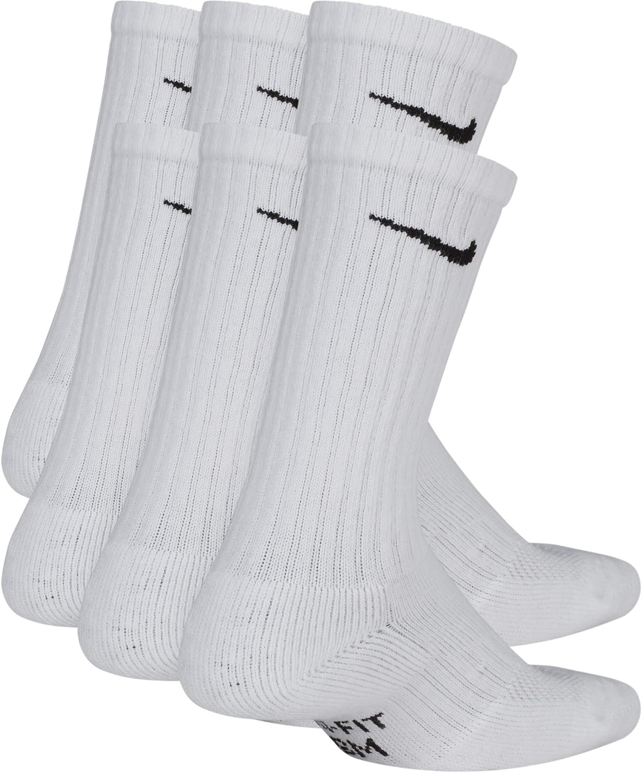 Nike Kids Everyday Cushion Crew Socks (6 Pairs)