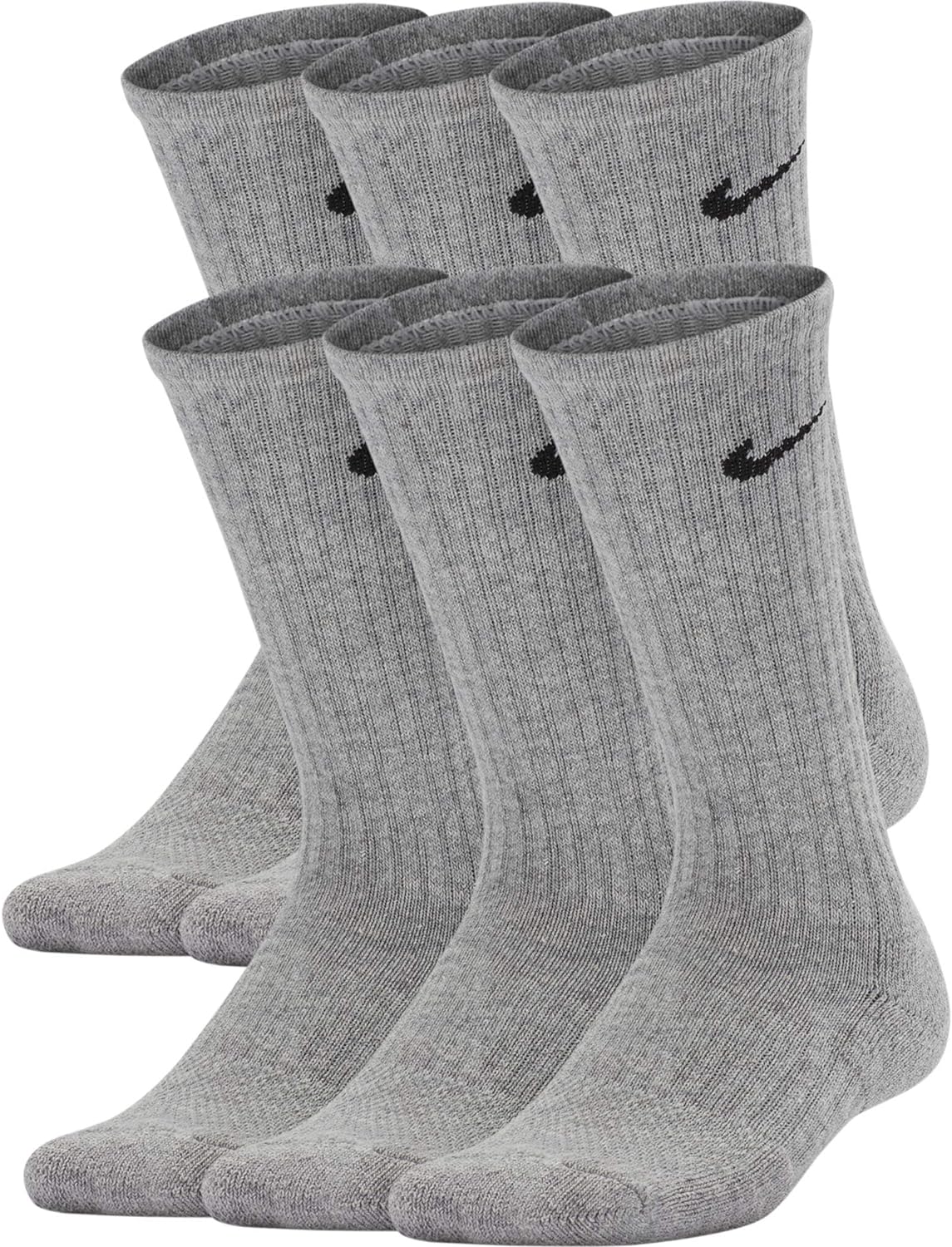 Nike Kids Everyday Cushion Crew Socks (6 Pairs)