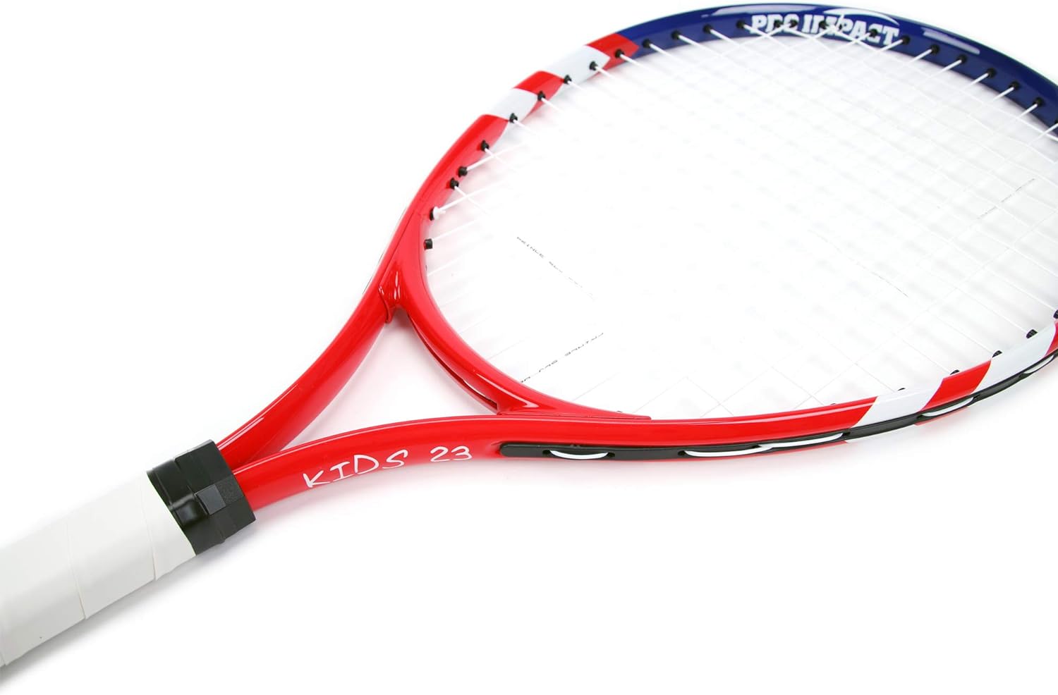 Pro Impact Adult Junior Tennis Racket for Professional Player Good Control Grip Training Speed Team Match Tennis Racquet Lightweight Shock Proof(Aluminium/Aluminium+Graphite/100% Graphite) Full Size