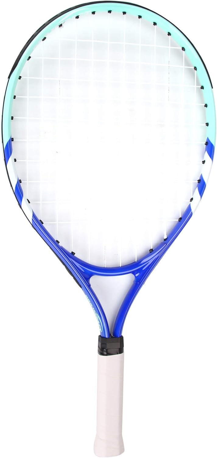 Pro Impact Adult Junior Tennis Racket for Professional Player Good Control Grip Training Speed Team Match Tennis Racquet Lightweight Shock Proof(Aluminium/Aluminium+Graphite/100% Graphite) Full Size