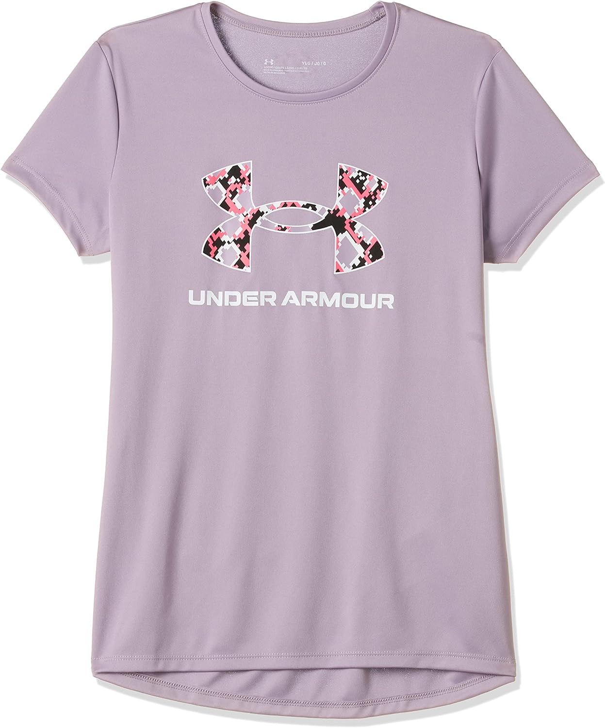 Under Armour Girls Tech Big Logo Short Sleeve T-Shirt