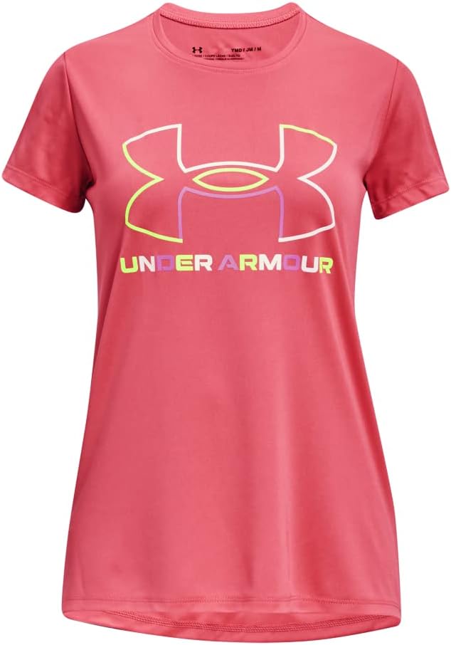 Under Armour Girls Tech Big Logo Short Sleeve T-Shirt