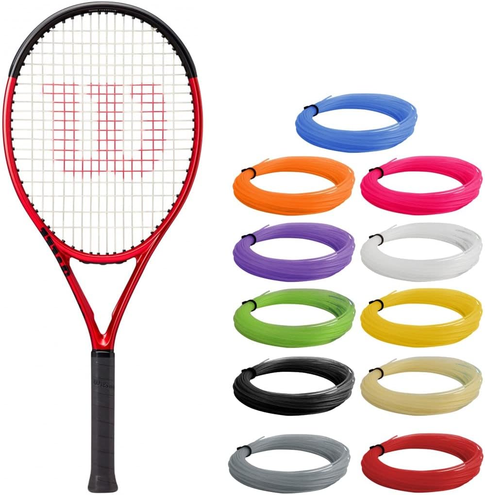 Wilson Clash 26 v2 Tennis Racket - Strung with Syn Gut Racket String in Your Choice of Colors - The Perfect Arm-Friendly Lightweight Racquet