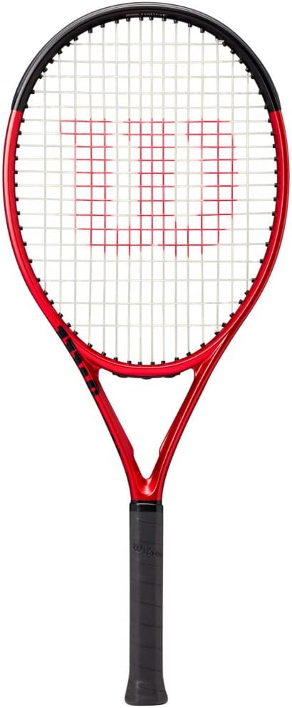 Wilson Clash 26 v2 Tennis Racket - Strung with Syn Gut Racket String in Your Choice of Colors - The Perfect Arm-Friendly Lightweight Racquet