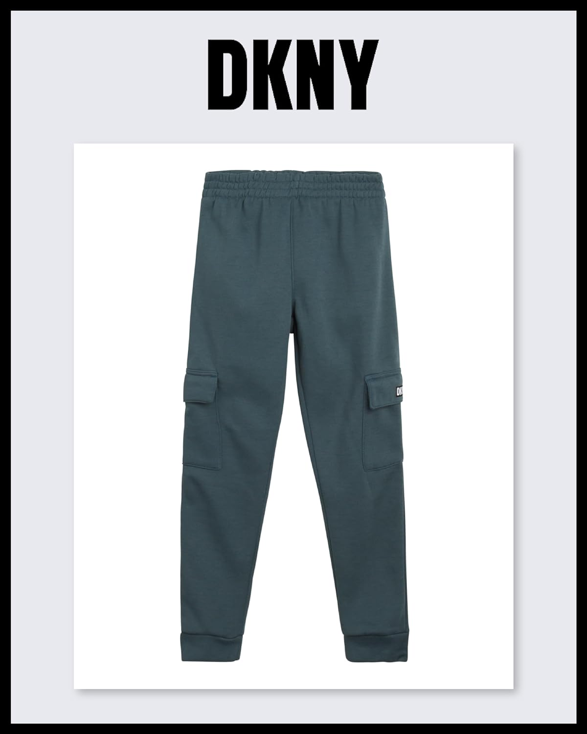 DKNY Boys Sweatsuit Set - 2 Piece Fleece Sweatshirt and Jogger Sweatpants (Size: 4-12)