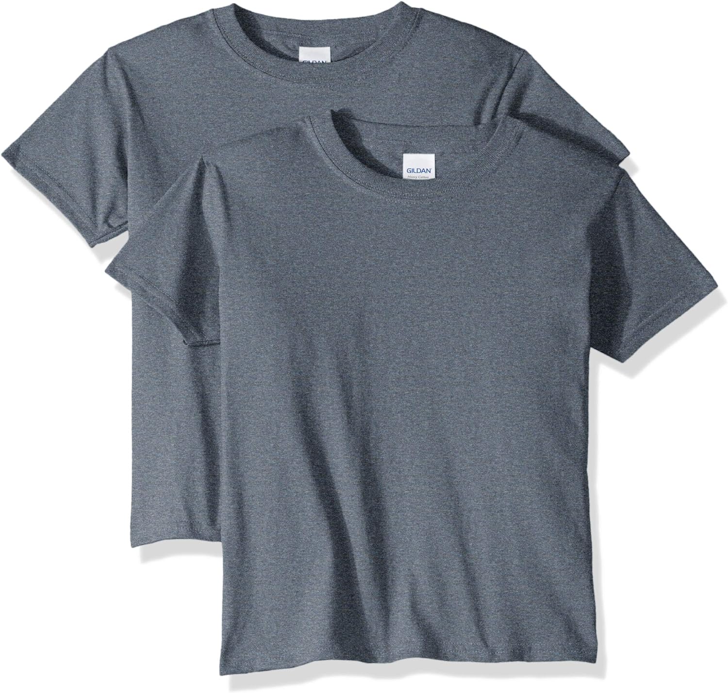 Gildan Youth Heavy Cotton T-Shirt, Style G5000B, 2-Pack