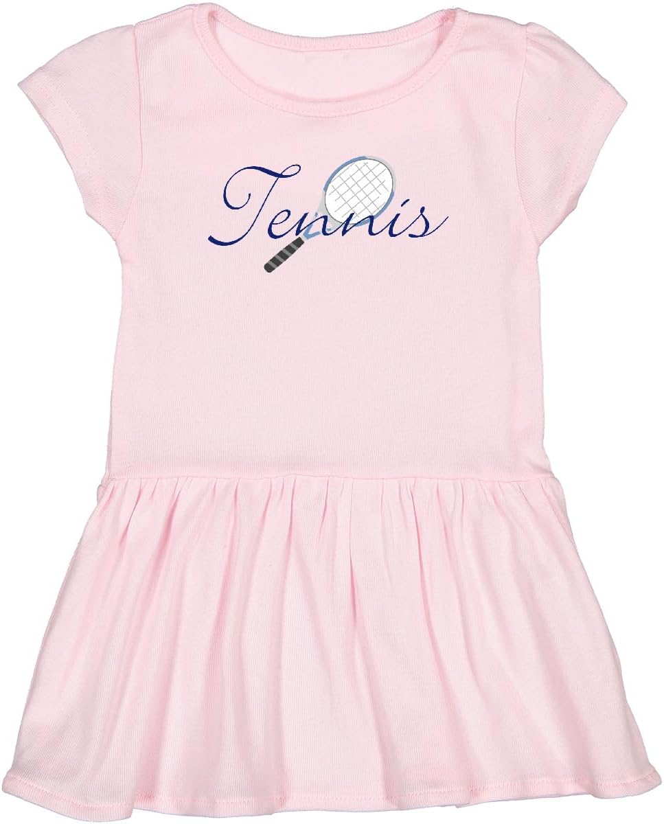 inktastic Tennis Sports Racquet Toddler Dress