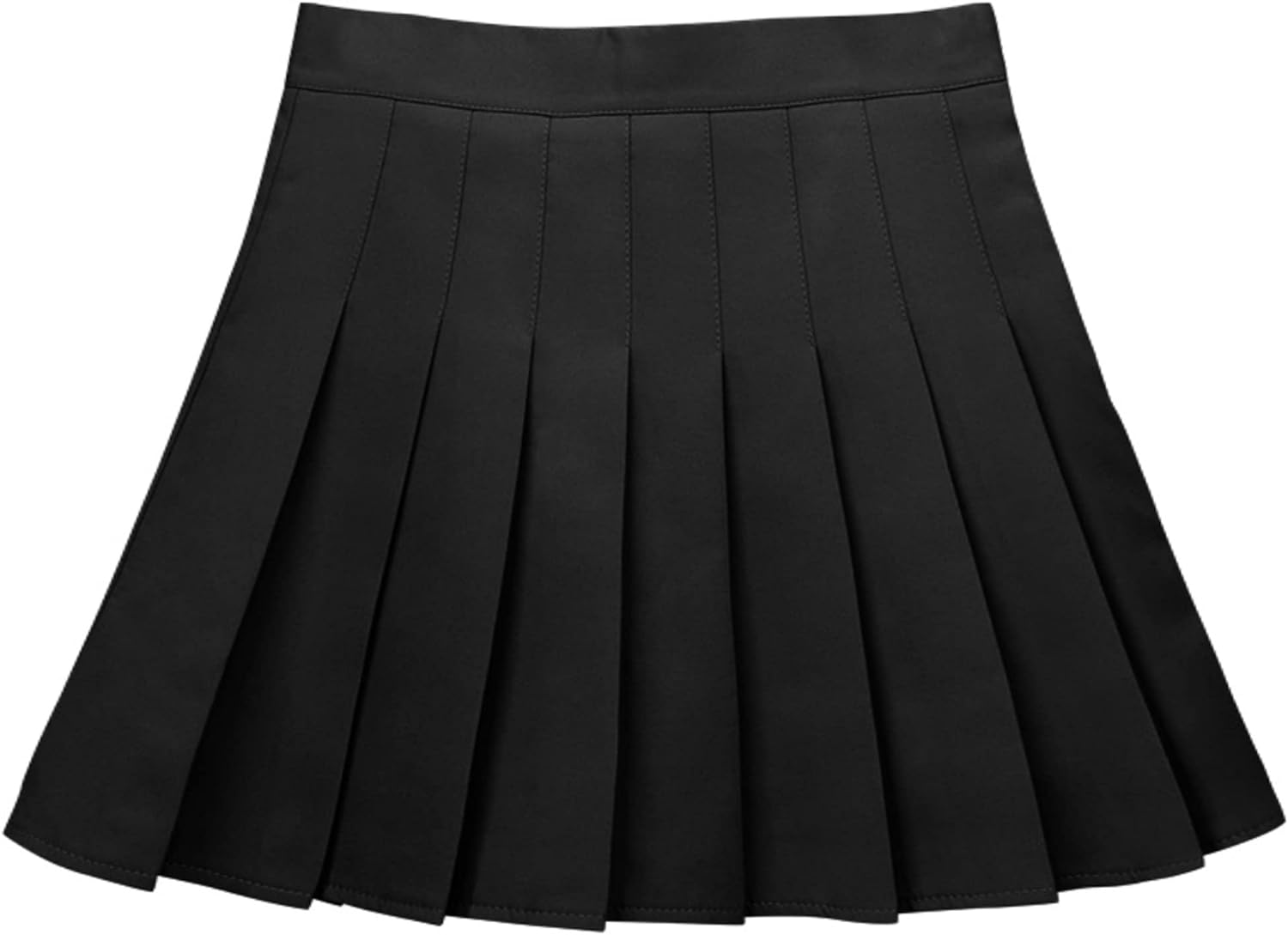 UTTPLL Toddler Pleated Skirt School Uniform Elastic Waist Skort Shorts Little Kid Girls Student Tennis Mini Scooter Skirt