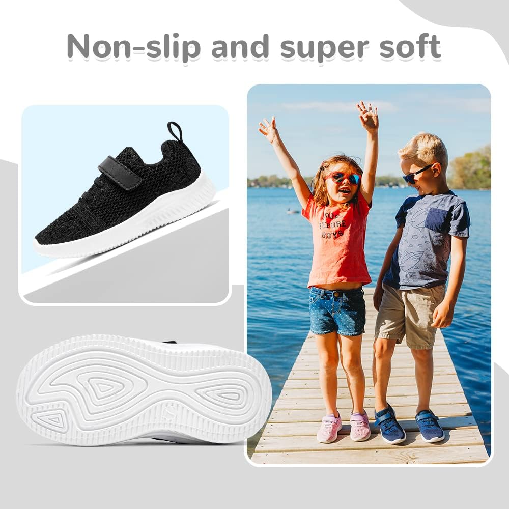 nerteo Toddler/Little Kid Boys Girls Shoes Running/Walking Sports Sneakers