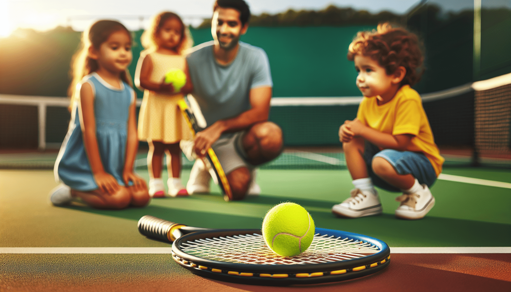 How Do I Teach My 4 Year Old To Play Tennis?