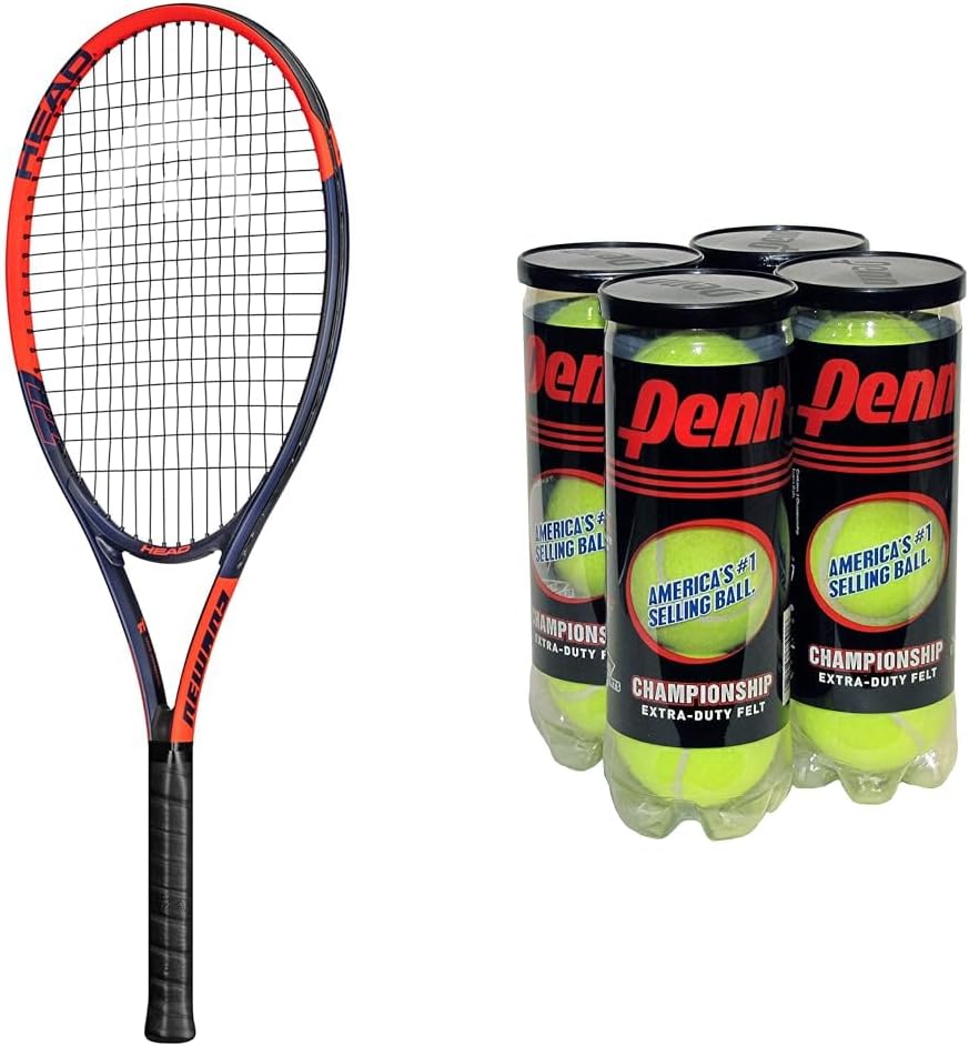 HEAD IG Speed Kids Tennis Racquet - Beginners Pre-Strung Head Light Balance Jr Racket