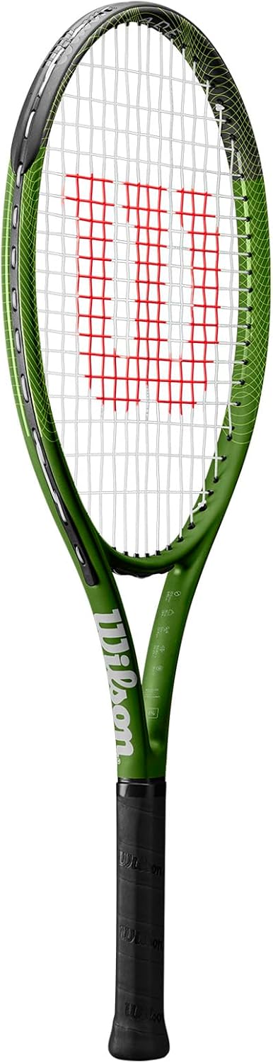 WILSON Blade Feel Comp Junior/Youth Recreational Tennis Rackets - Green