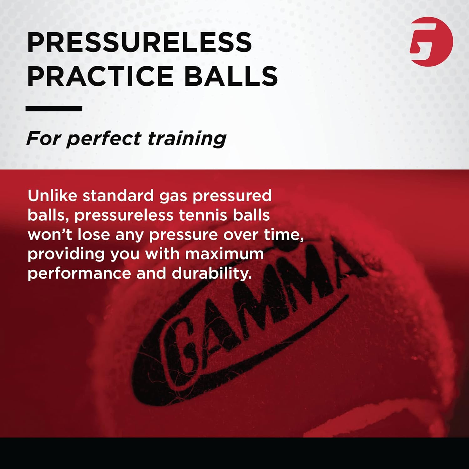 GAMMA Sports Tennis Balls, Pressurized  Pressureless, Cans, Bags, 4 Ball Can, 12 Bag, 18 Bag, Multiple Colors, Practice, Recreation, Pet Toys, Dog Toys, Walkers, Draw String Bags for Easy Transport