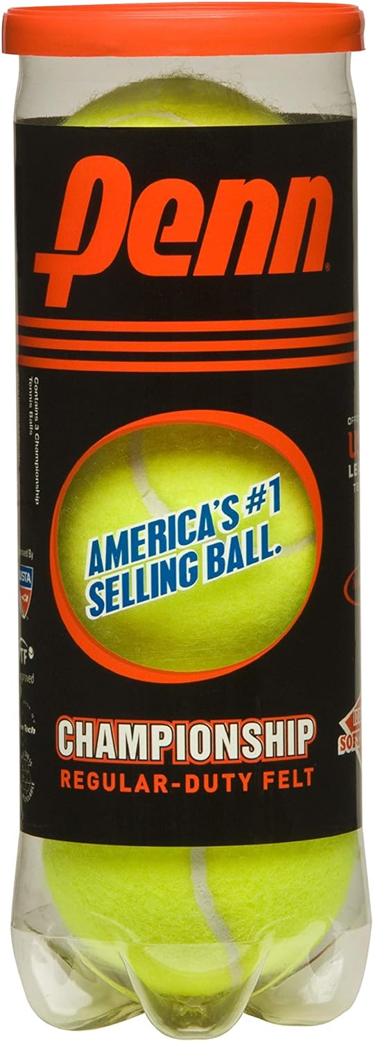 Penn QST 36 Tennis Balls - Youth Felt Red Tennis Balls for Beginners