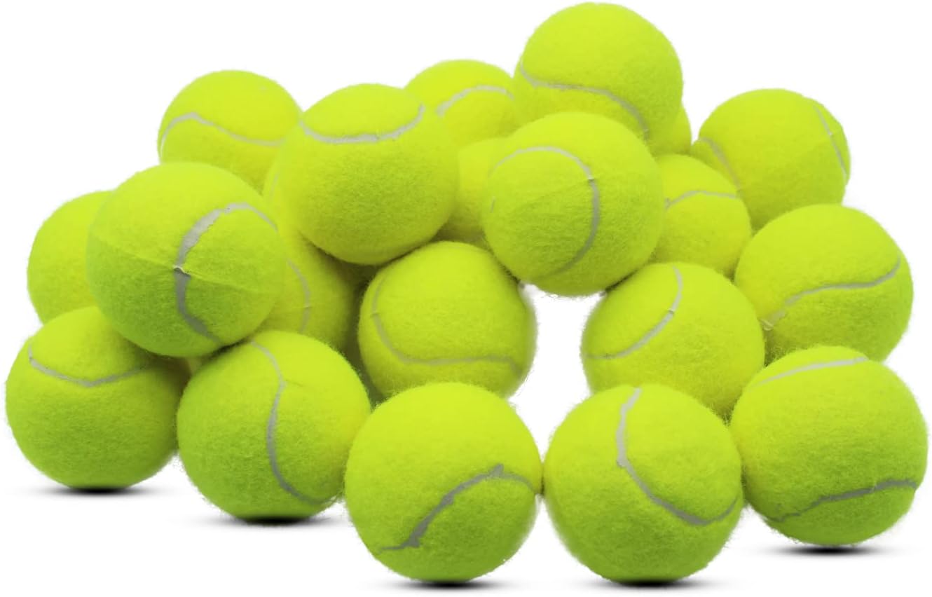 Tennis Balls, 90 Pack Training Tennis Balls Practice Balls, Pet Dog Playing Balls, fit for Beginner Training Ball