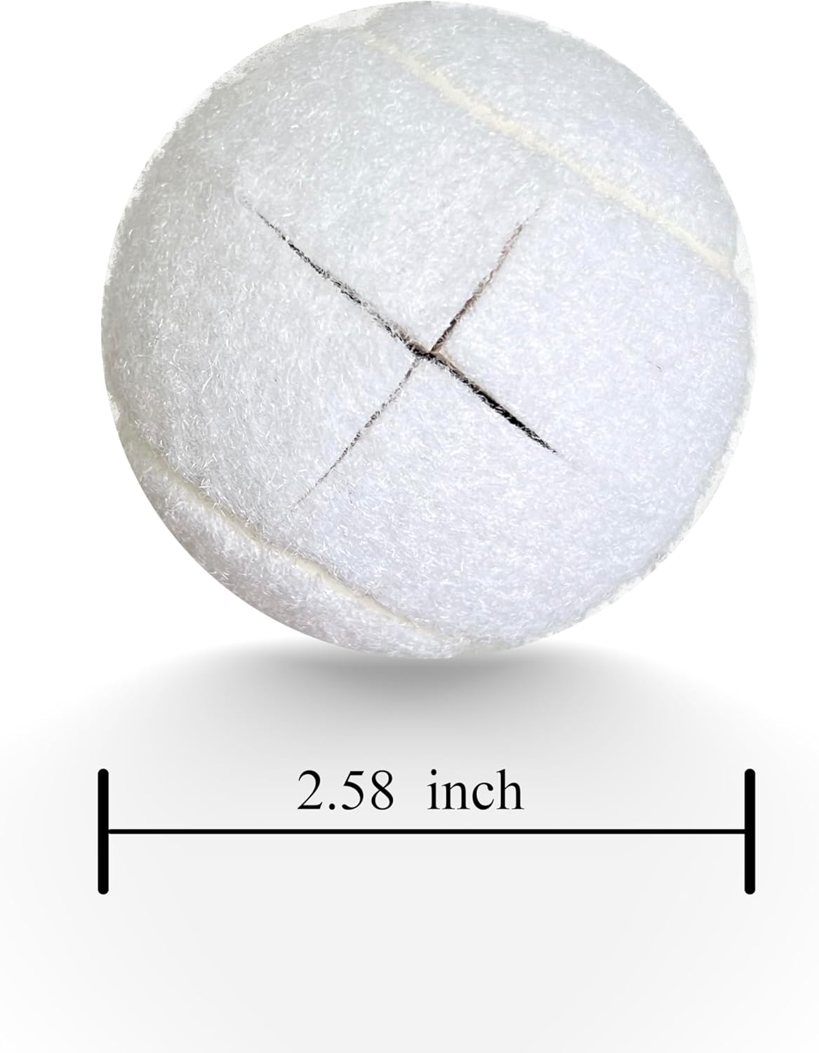 2 Pack Precut Tennis Balls for Walkers, Heavy Duty Long Lasting Felt Pads for Furniture Legs and Floor Protection