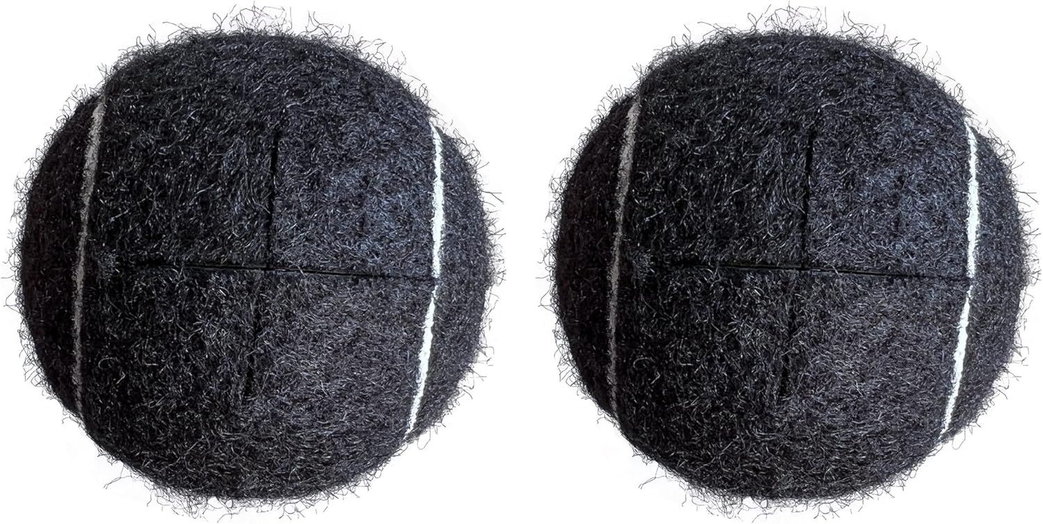 2 Pack Precut Tennis Balls for Walkers, Heavy Duty Long Lasting Felt Pads for Furniture Legs and Floor Protection